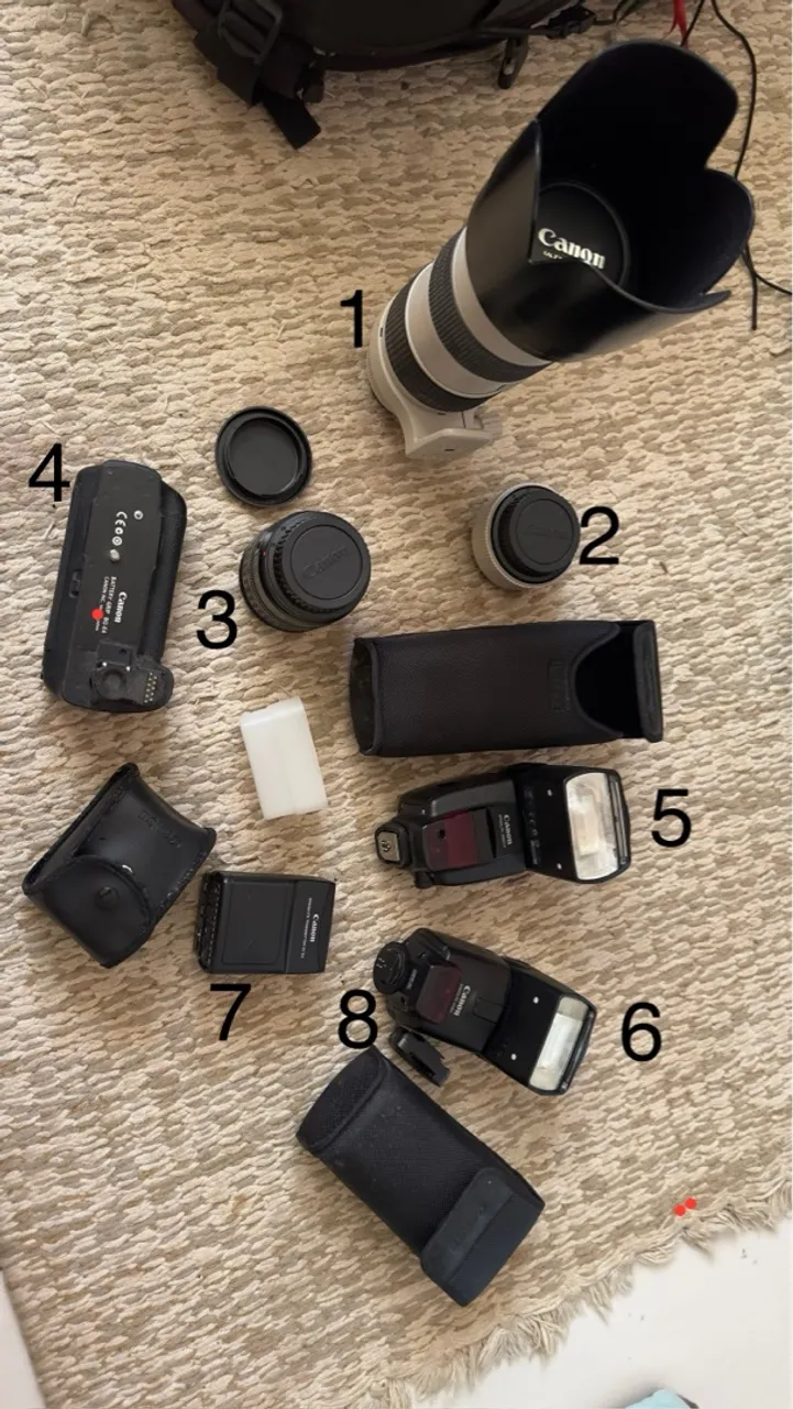 Equipamento Cânon EOS 5D