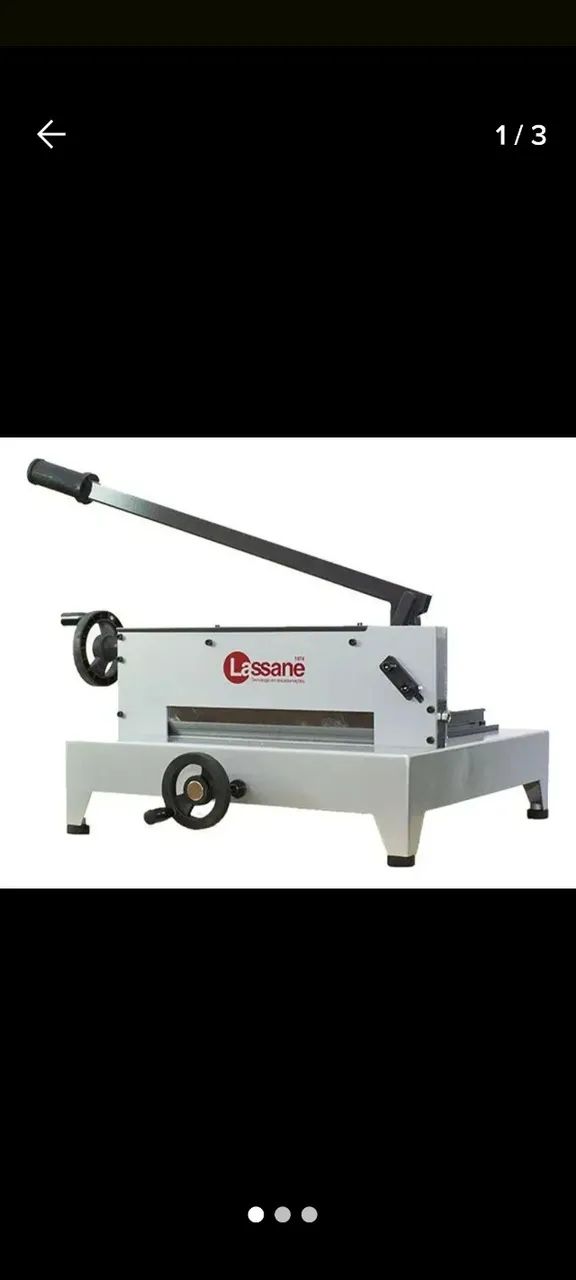 Guilhotina de Facão Semi Industrial 340mm Plus Lassane