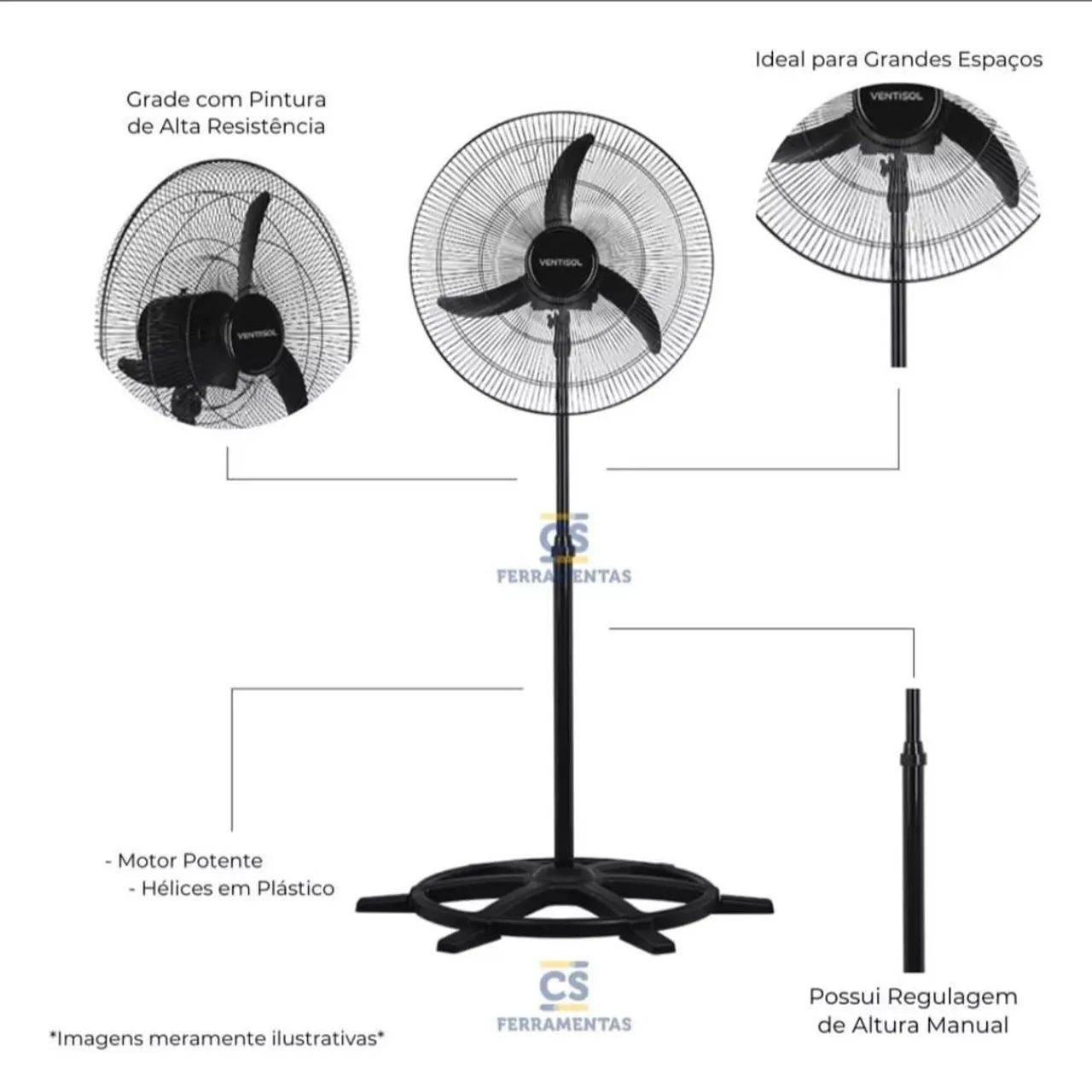 Ventilador de coluna  - Foto 5