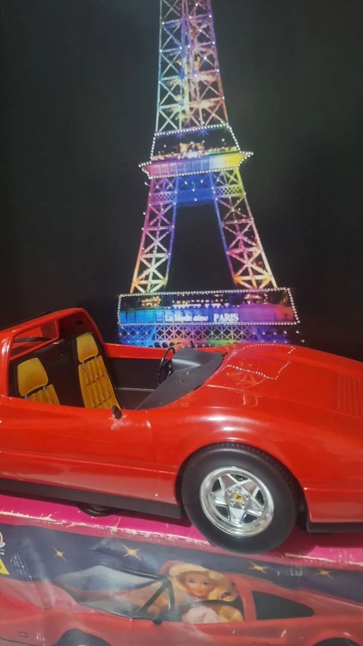  Carro ferrari da boneca barbie 1986 - Foto 5