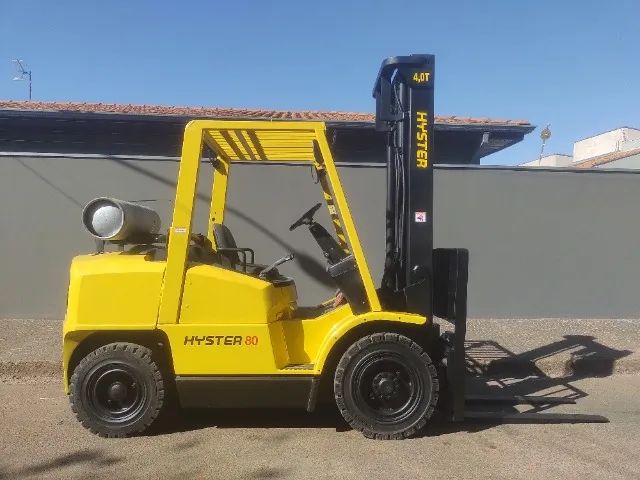 Empilhadeira Hyster 4,0T * Automática com deslocador * 80 Xm - 4 toneladas 