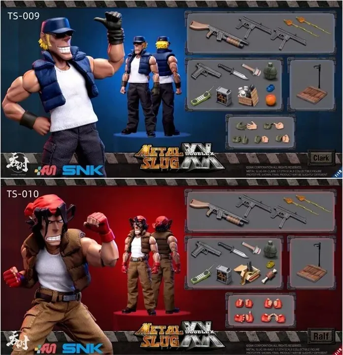 Metal slug XX tunshi studios CLARK e RALF (VALOR UNITÁRIO)