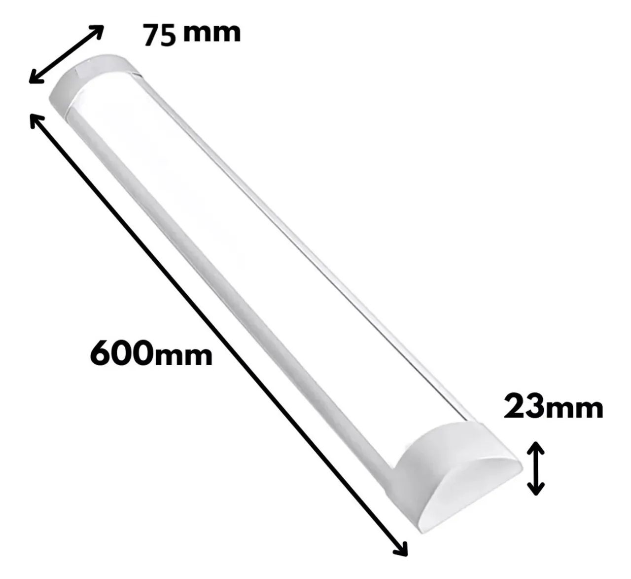 20x Lâmpada Luminária Linear 20w 60 Cm C/ Driver Embutido - Foto 2