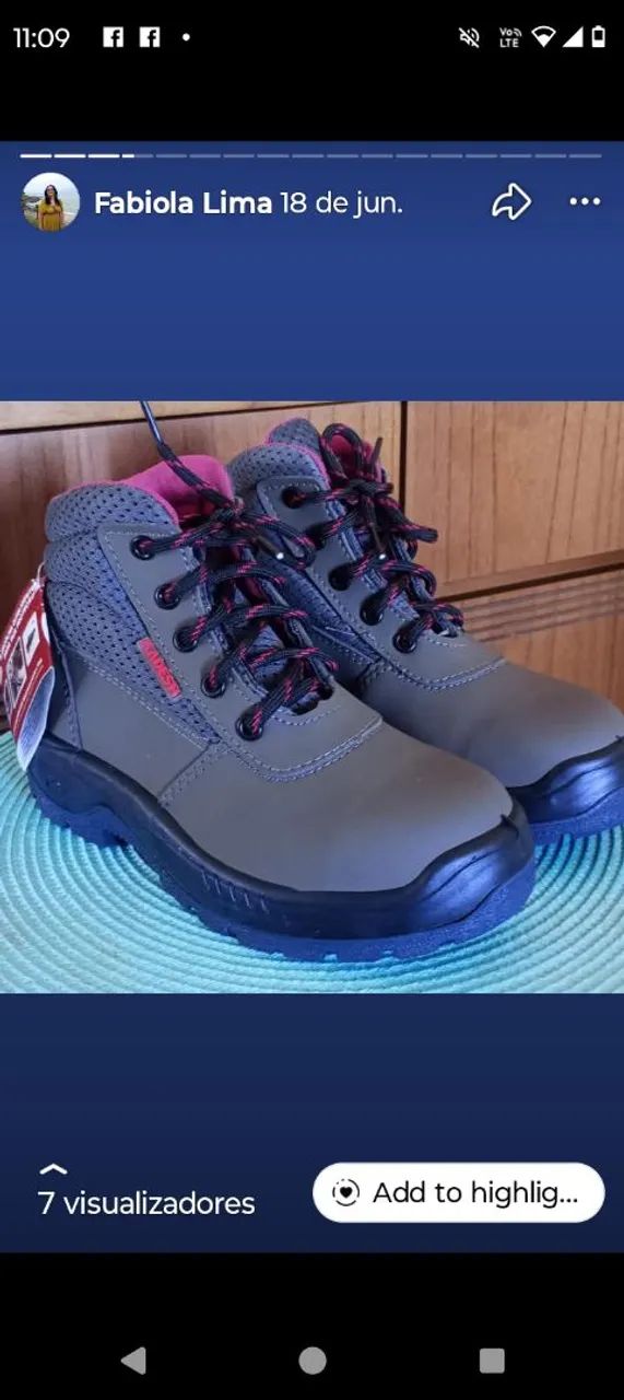 Bota em couro marca Kadesk número 35 feminina 