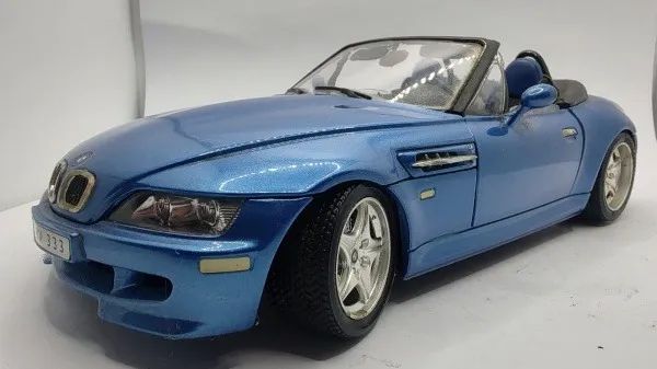 Miniatura Bmw M Roadster 1996 Bburago 1/18 Azul