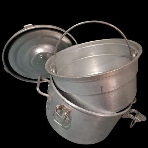 Caçarola Meia Pressão, em Alumínio, com Caldeirão Interno, para Cozinha Industrial n. 32