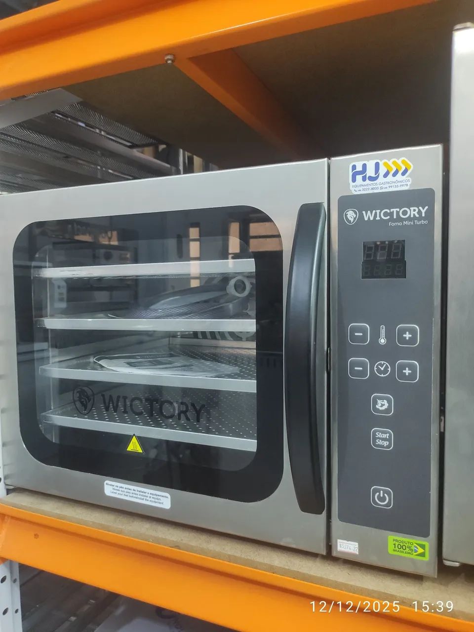 Bh Forno turbo convector 4 assadeiras 35x35  - Foto 4
