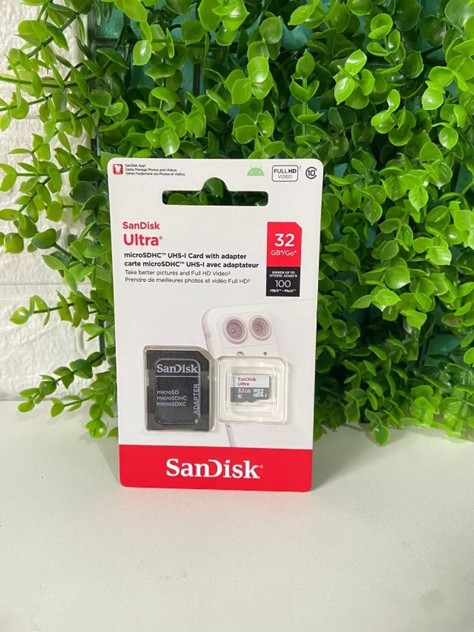 Cartão Micro SD SanDisk Ultra, 32GB, Class 10, ORIGINAL