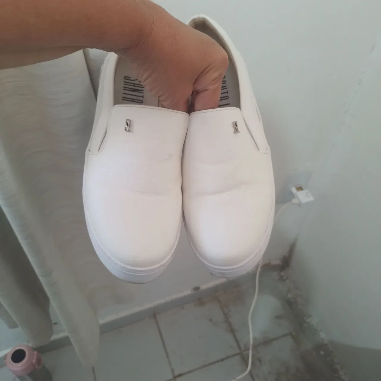 Tênis Santa Lolla branco feminino
