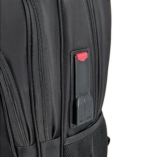 Mochila Para Notebook até 17", Sistema Antifurto, Semi Impermeável, Preto - Aco  - Foto 6