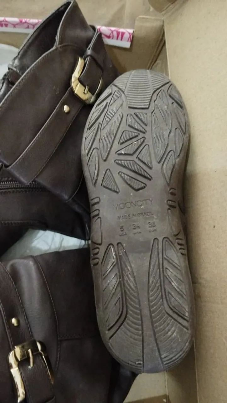 Bota Feminina Mooncity Marrom - Tamanho 34