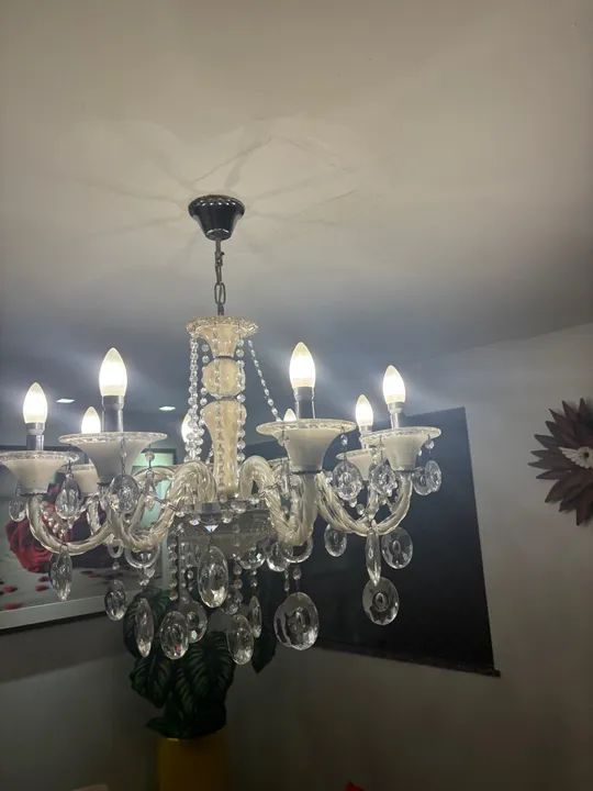 Lustre de Cristal para Sala de Jantar