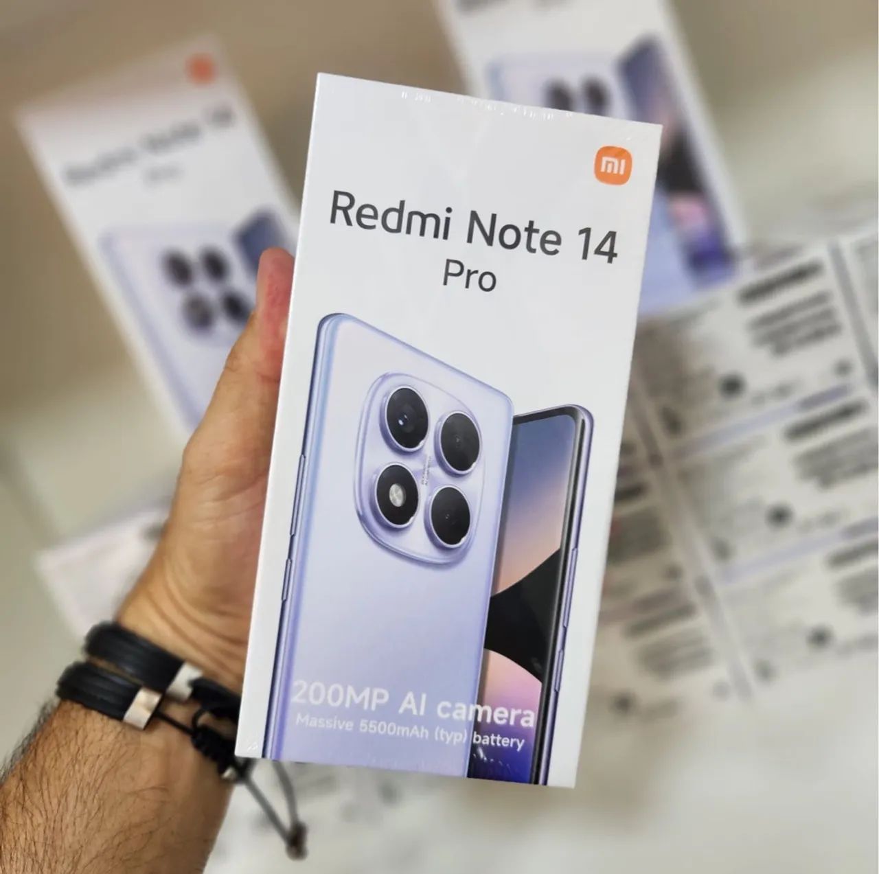 Redmi Note 14 Pro 8/256GB 5G - Câmera 200MP!