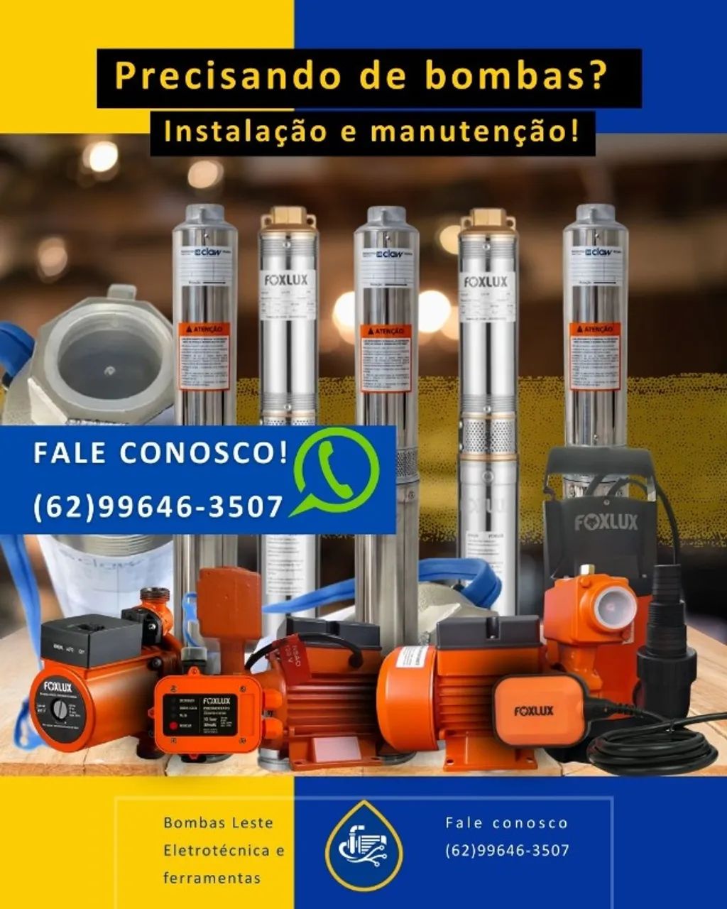 Manutenção de motobombas