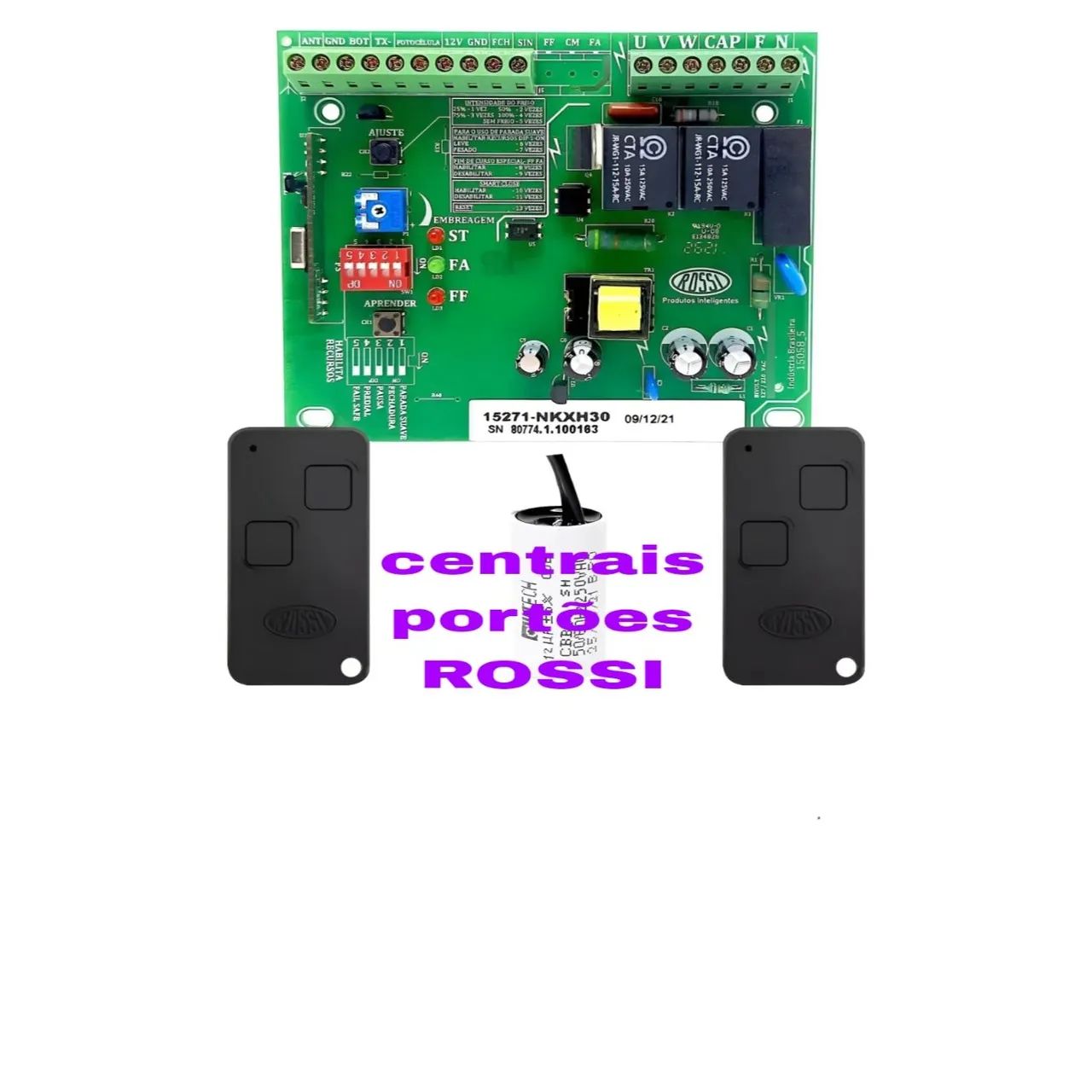 Central placa para motores Rossi nkxh30fs .....