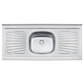 PIA DE AÇO INOX COM CUBA INOX 1,20 por apenas R$ 159,99
