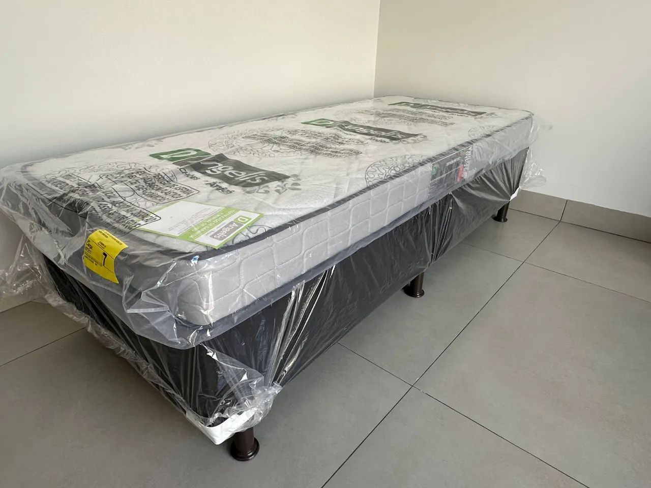 Cama solteiro nova na promoção de fábrica garantia entrego  - Foto 2