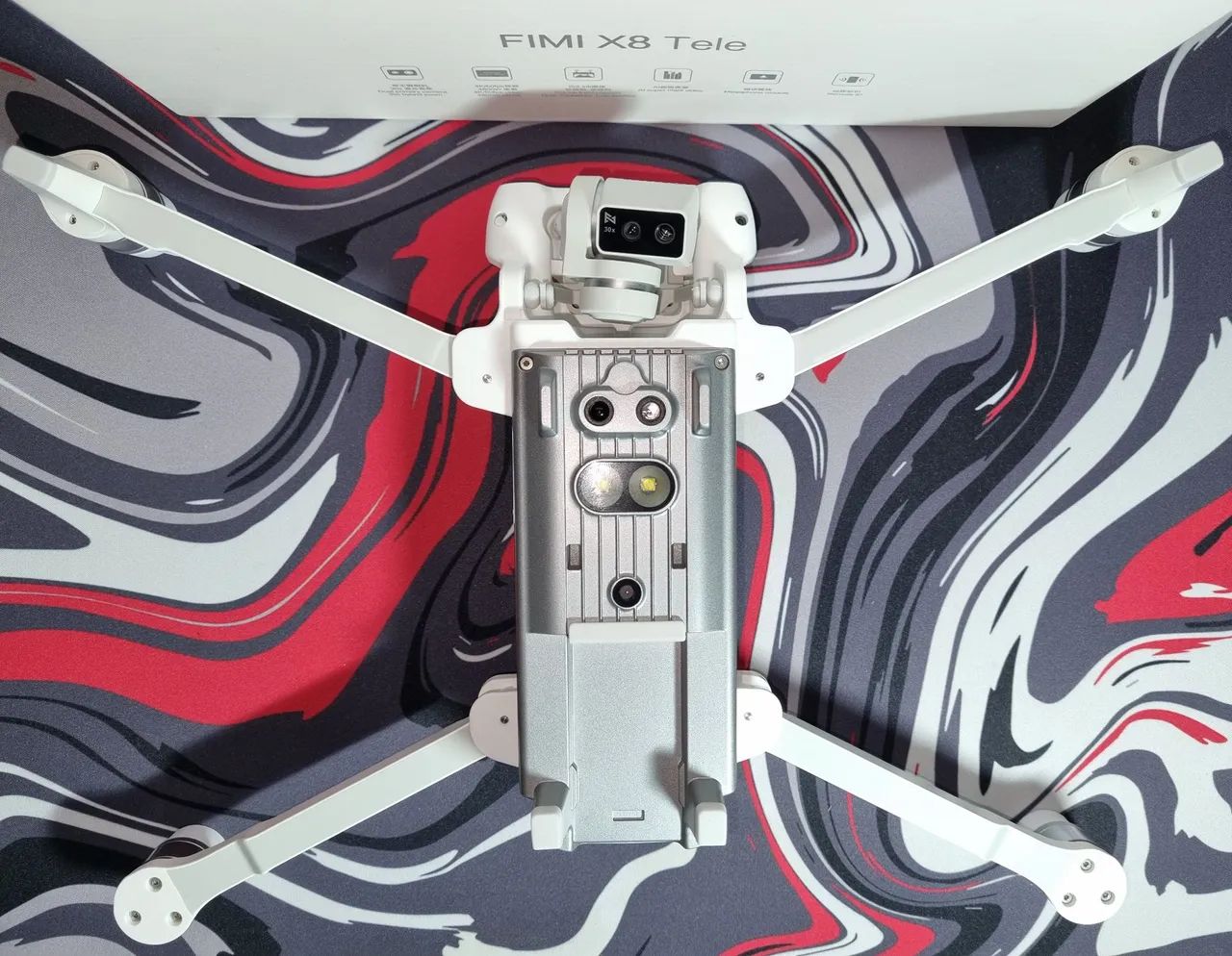 Drone Fimi X8 Tele 2024 Dual Câmera Cor Branco (Só a Fuselagem) - Foto 3