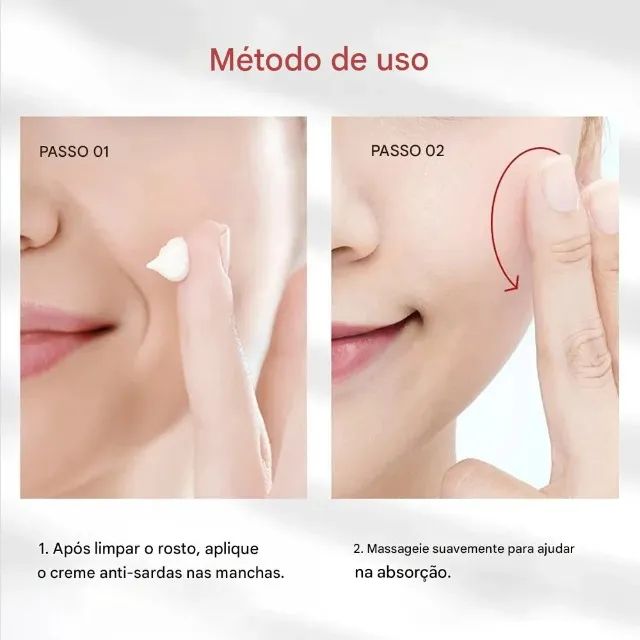 Creme para tirar melasma e sardas - Foto 2