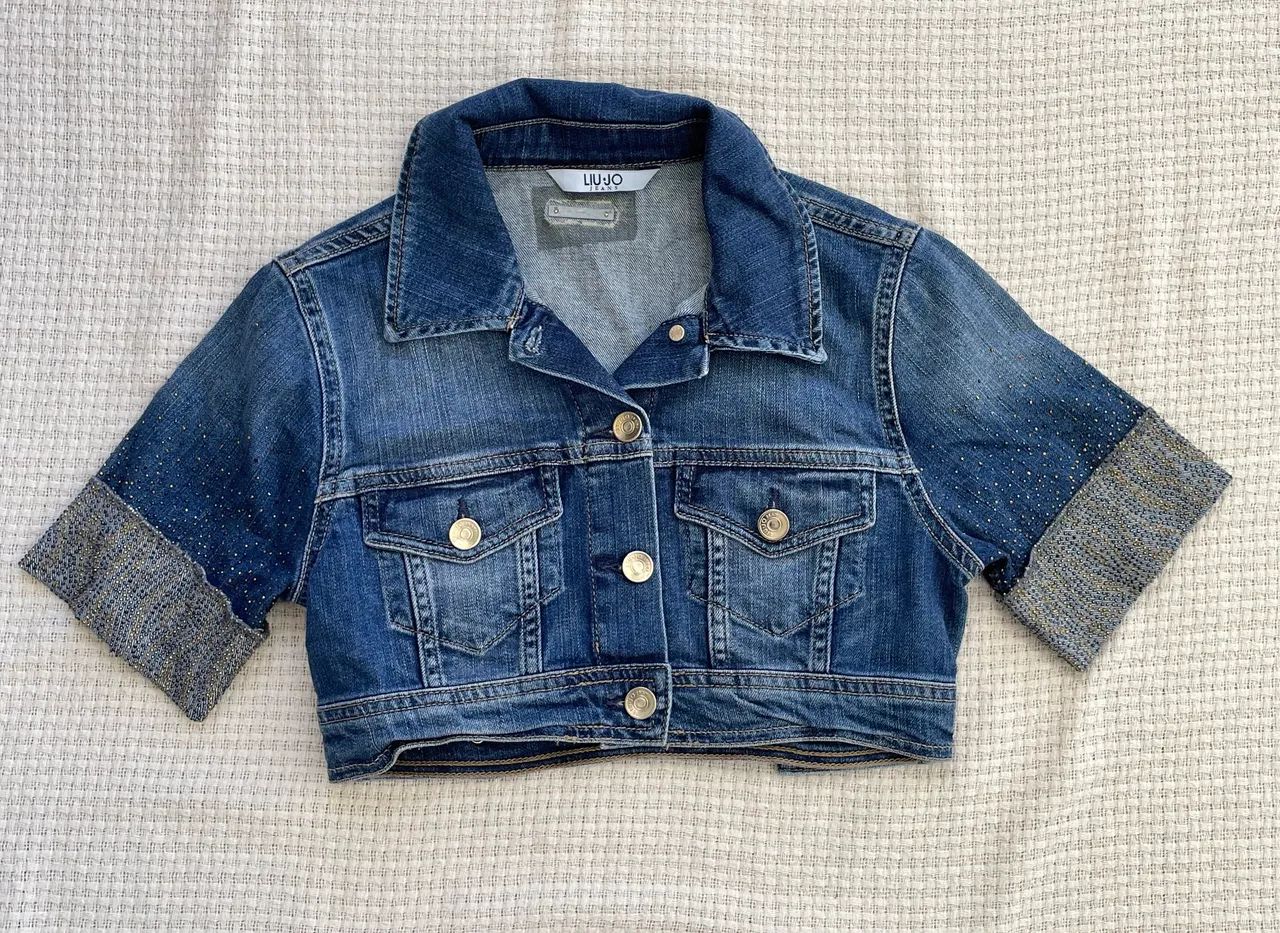 Jaqueta Liu Jo  cropped Jeans P 