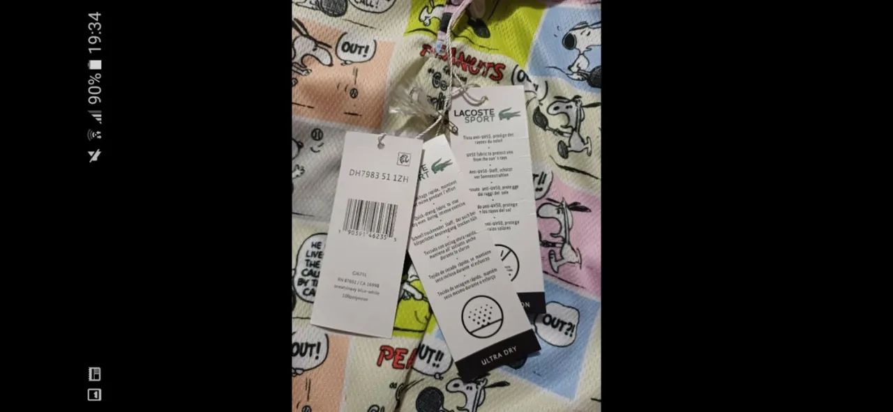 Camisa Polo Peanuts Estampada - Foto 4