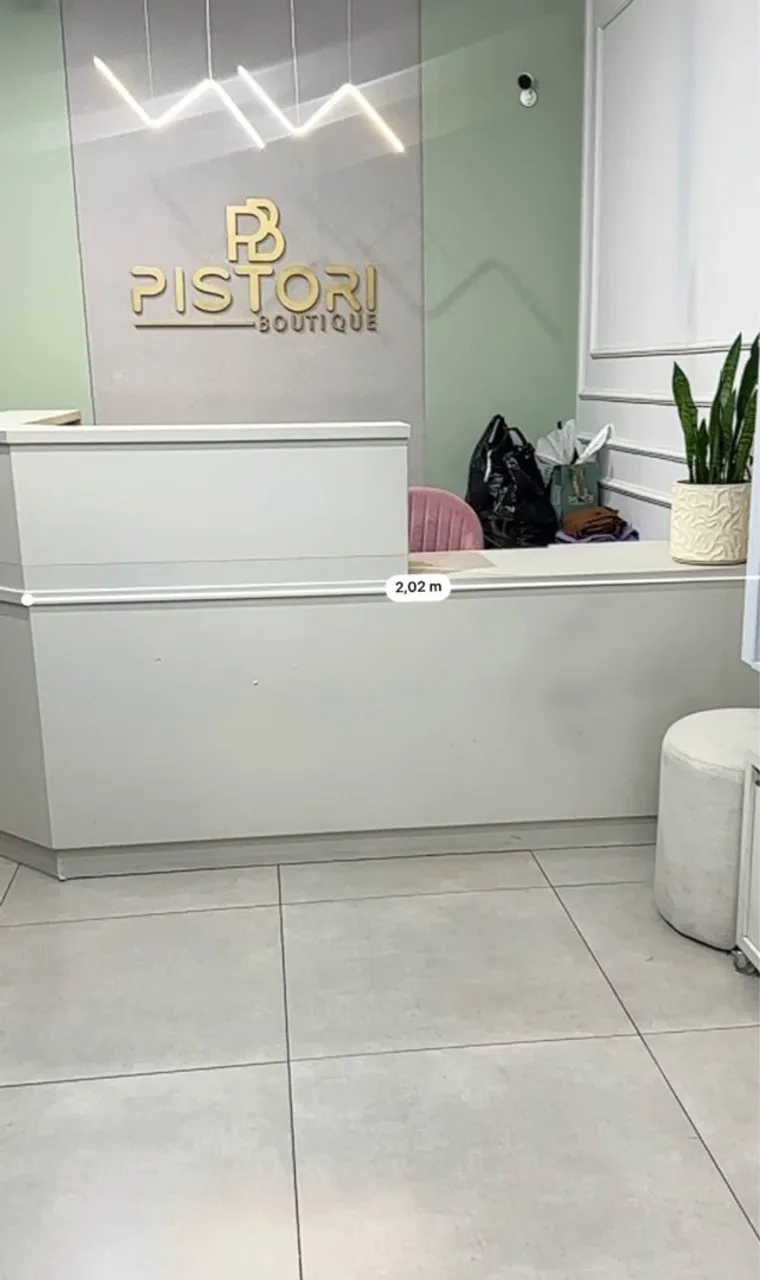 Balcão de atendimento caixa para loja