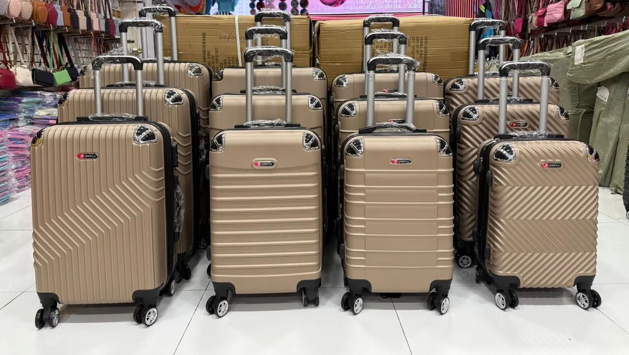 Malas de viagem rosa - OMEGA - Foto 3