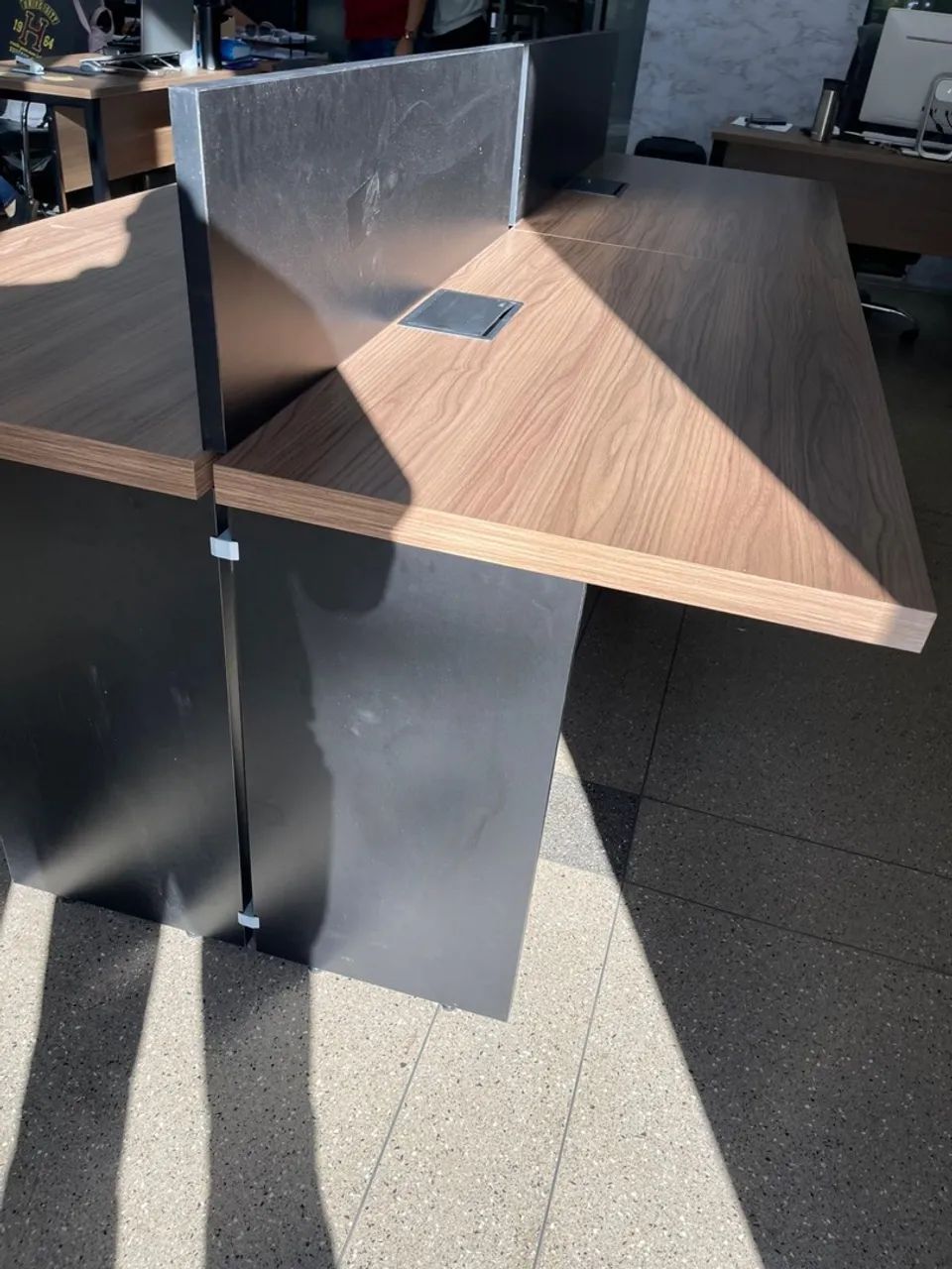 Mesa ESTAÇÃO DE TRABALHO de Escritório com Divisórias - Foto 4