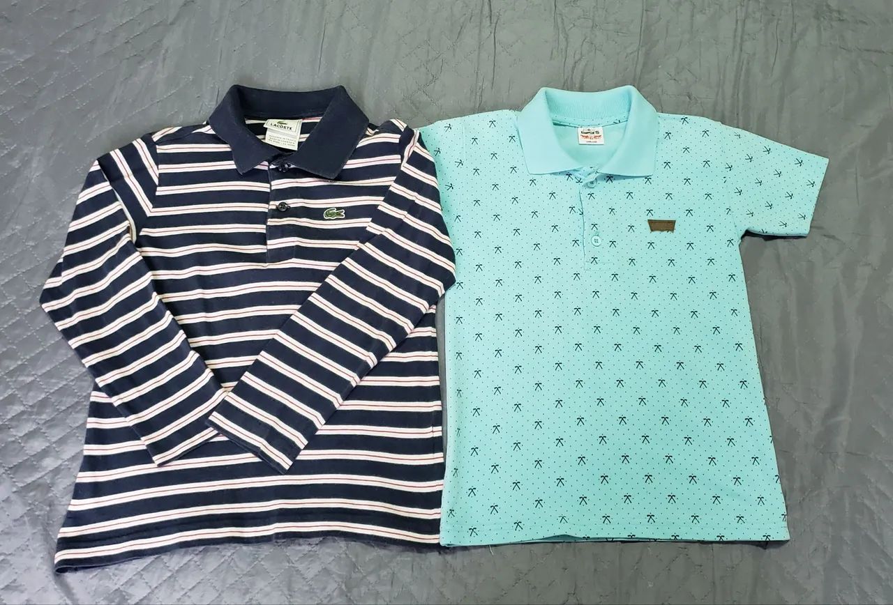 Camisetas Polo Infantil Tam 6 - Foto 3