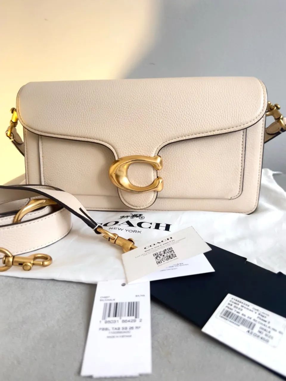 Bolsa Coach Tabby 26 Original - Off White - Foto 3
