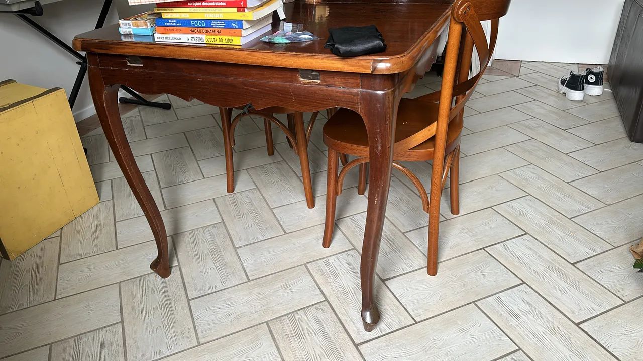 Mesa madeira maciça - Antiguidade64221281207426120