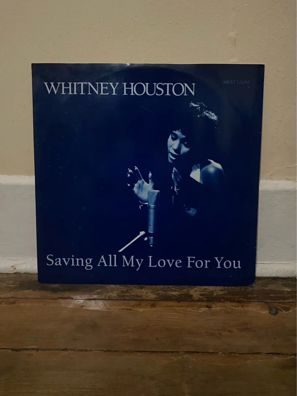 Whitney Houston Vinyl Single - Saving All My Love For You