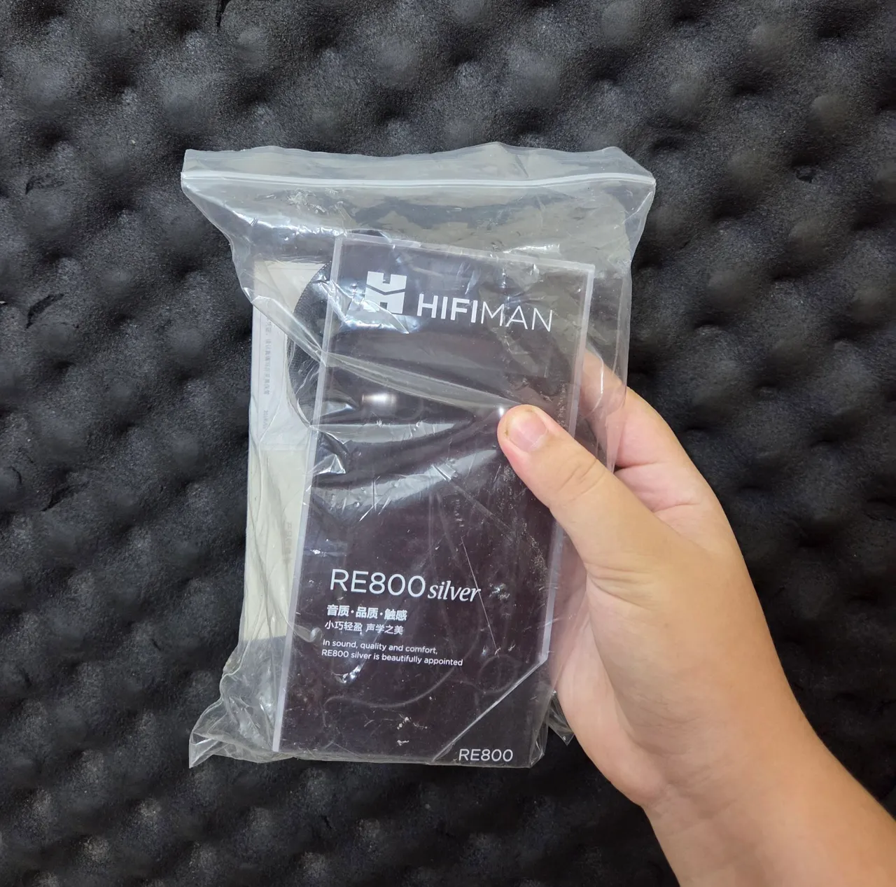 Fones de Ouvido HIFIMAN RE800 Silver - NUNCA USADO!