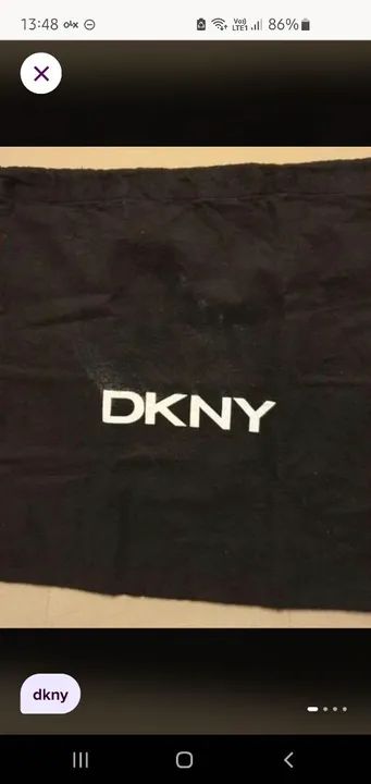 Saquinho dust bag dkny 