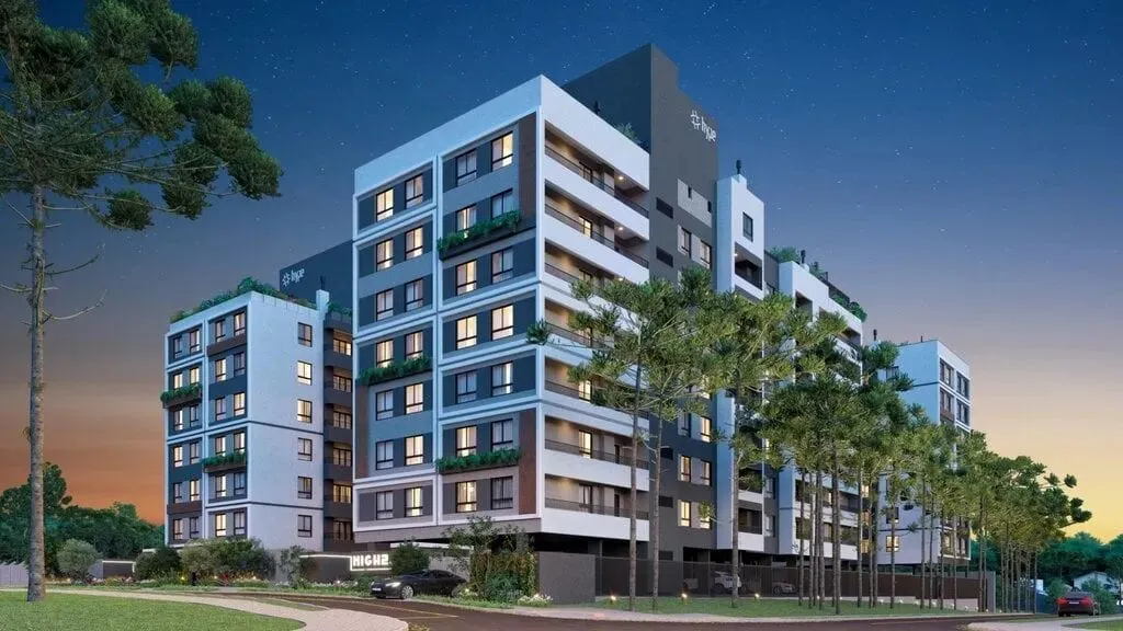Studio à venda em Curitiba, Novo Mundo, com 1 quarto, 29,37m²
