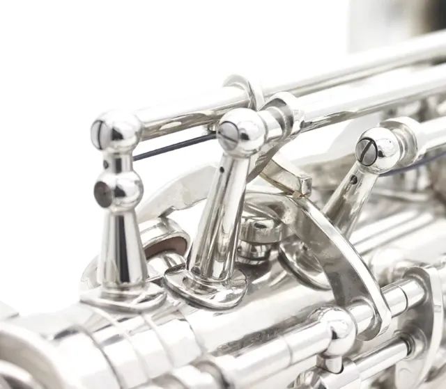 Saxofone Alto Slade Novo - 10X no cartão - Envio p/ todo Brasil - Foto 4