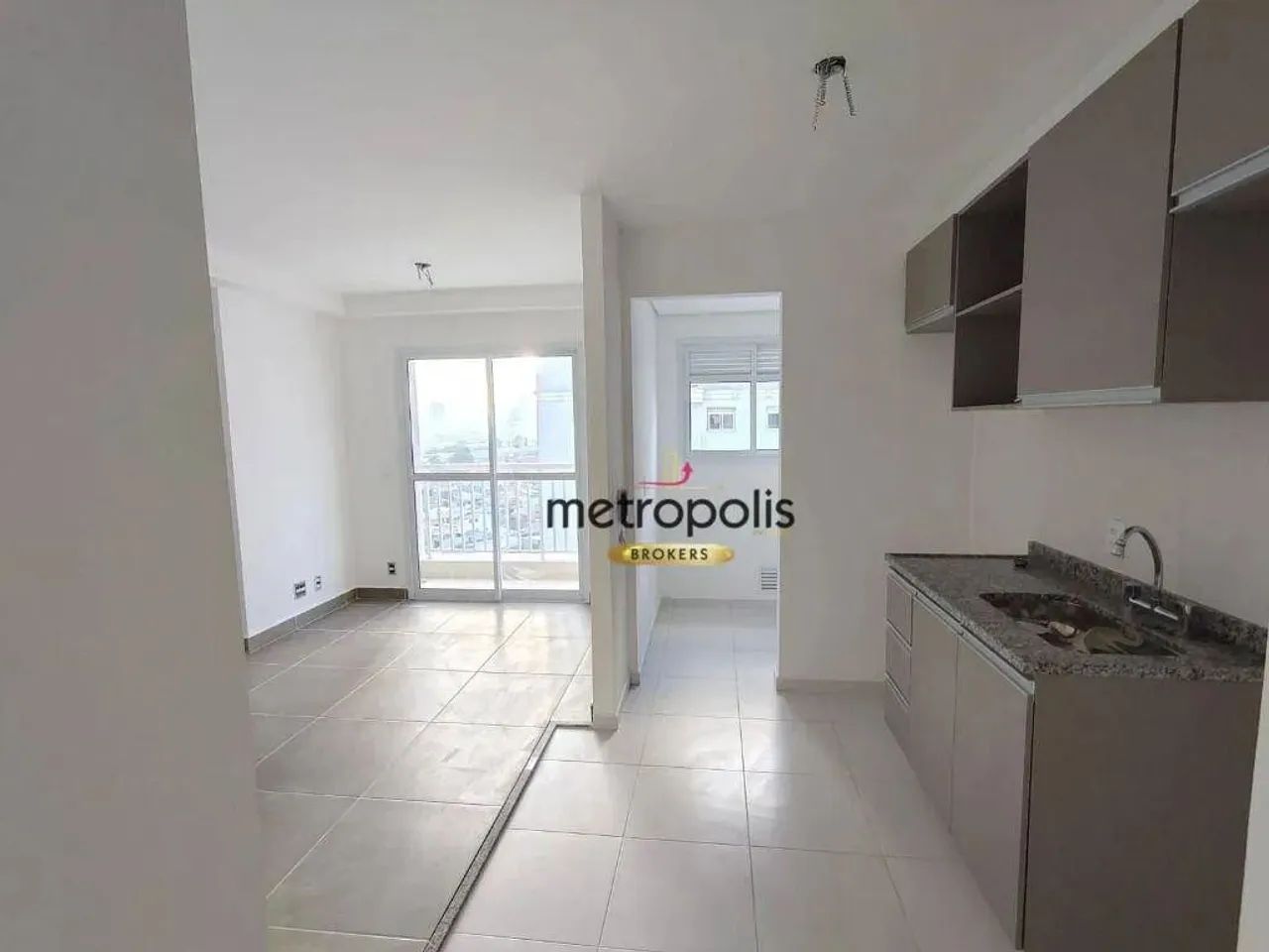 Apartamento para alugar, 50 m² por R$ 2.948,53/mês - Parque das Nações - Santo André/SP - Foto 2