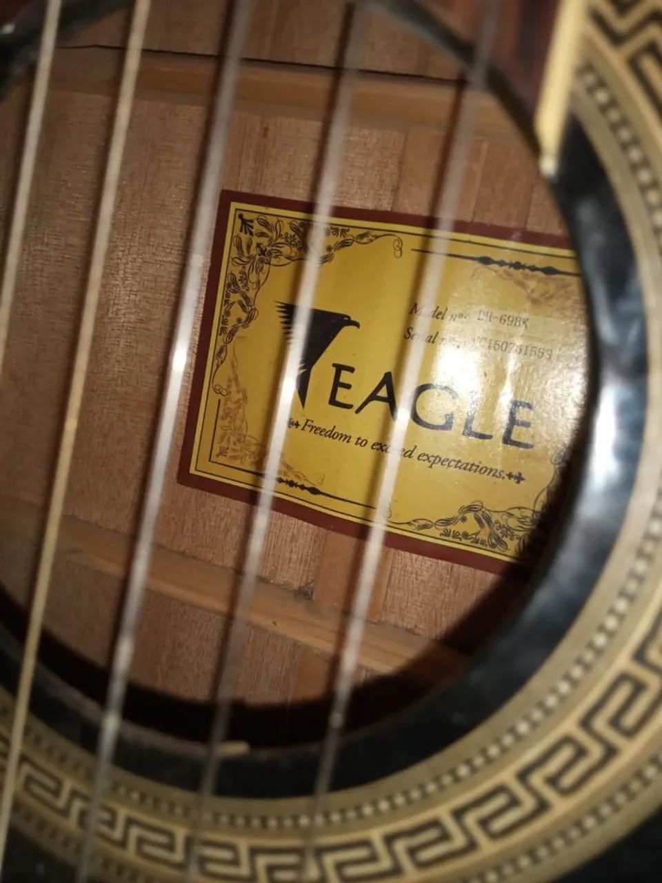 Violão Acústico Preto - Foto 2