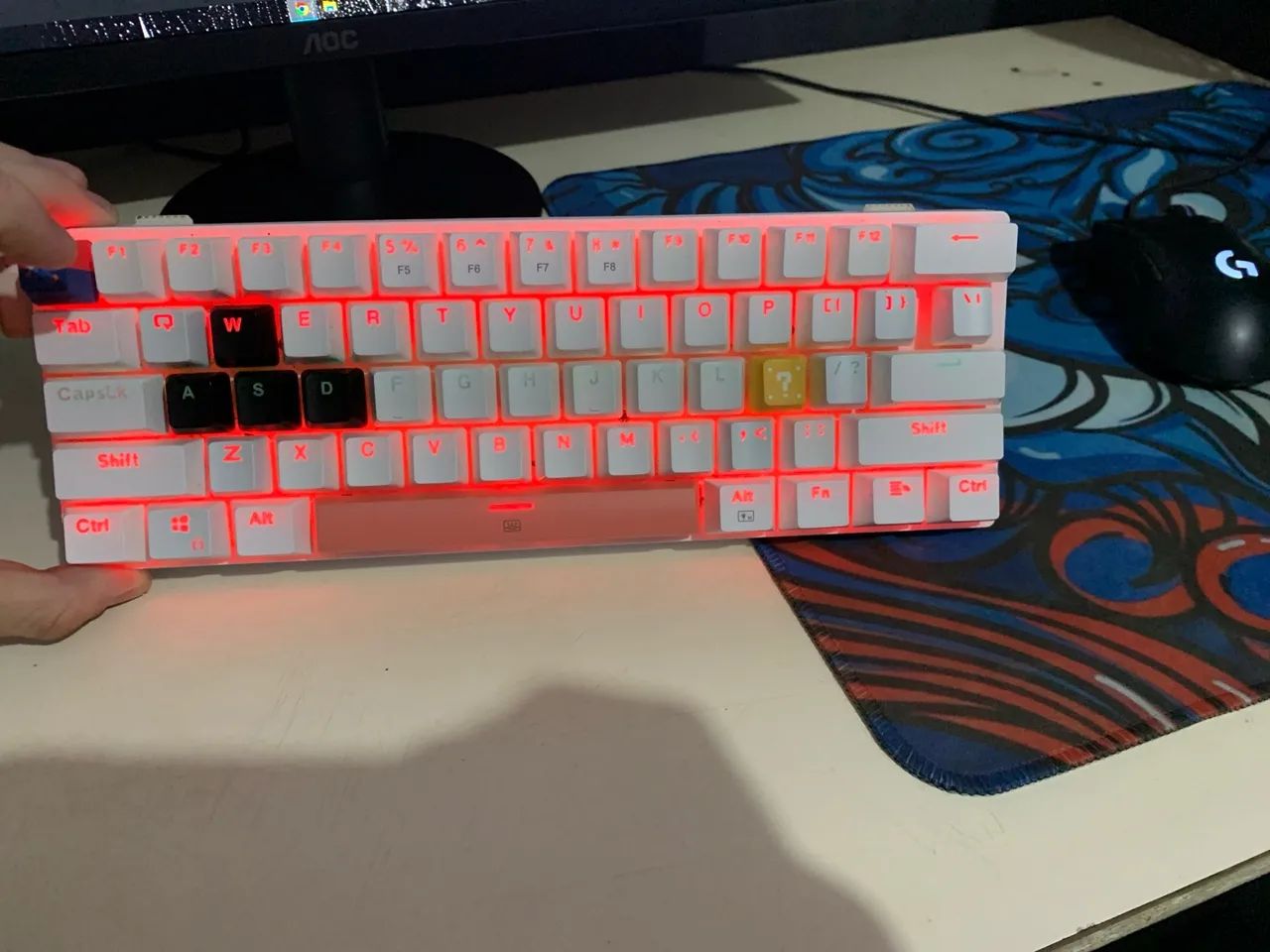 Teclado Mecânico Gamer Machenike KG05 - Foto 2