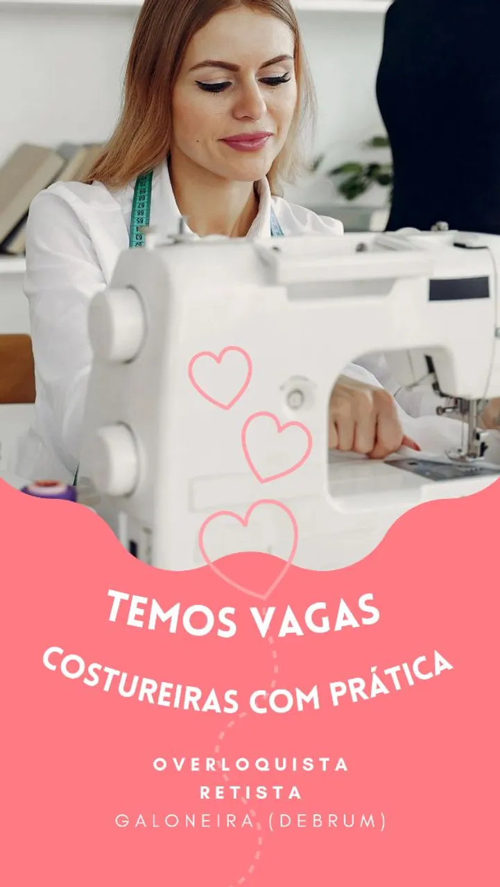 Costureira com experiência