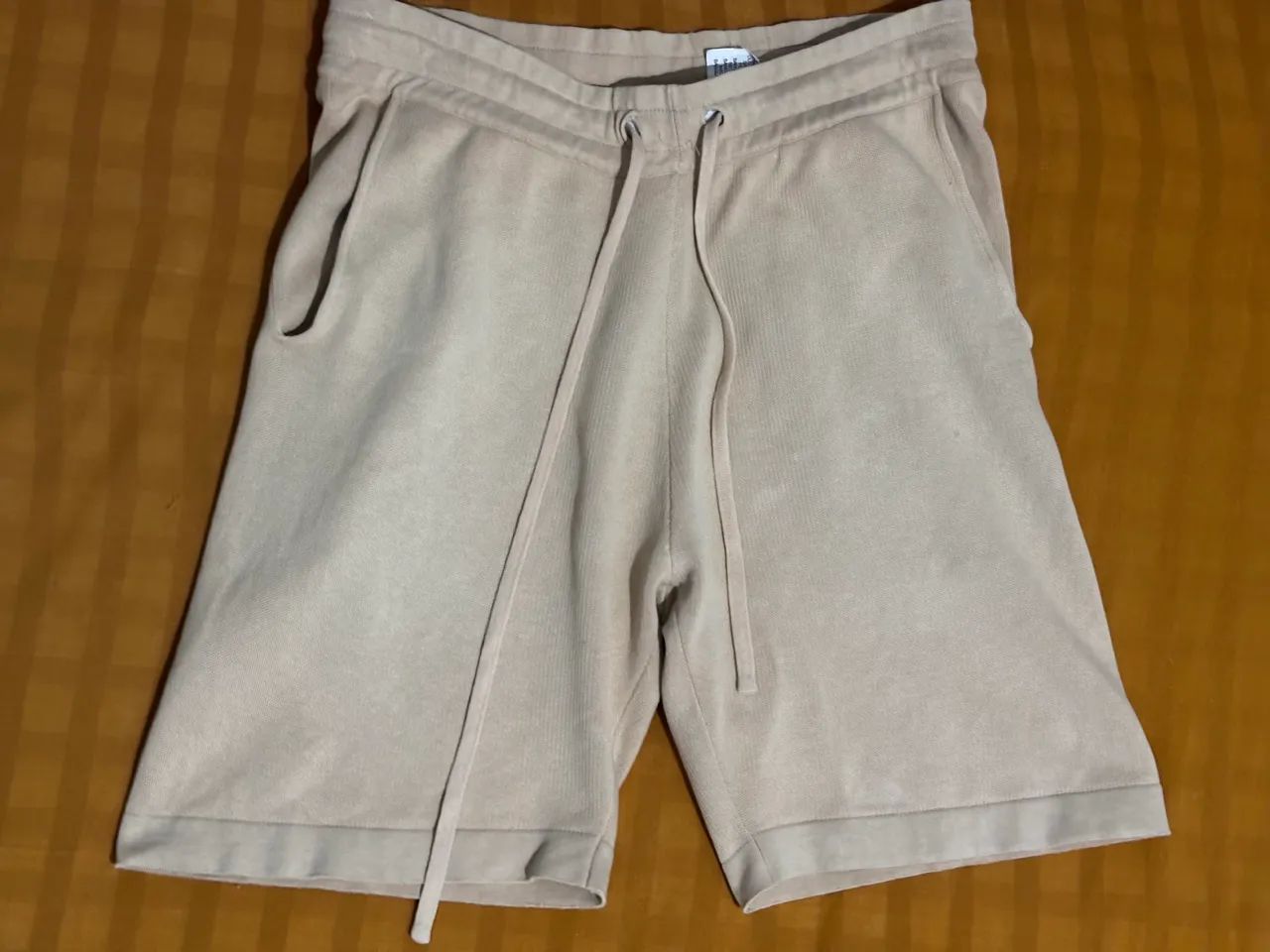 Bermuda tricot Hering bege  - Foto 3