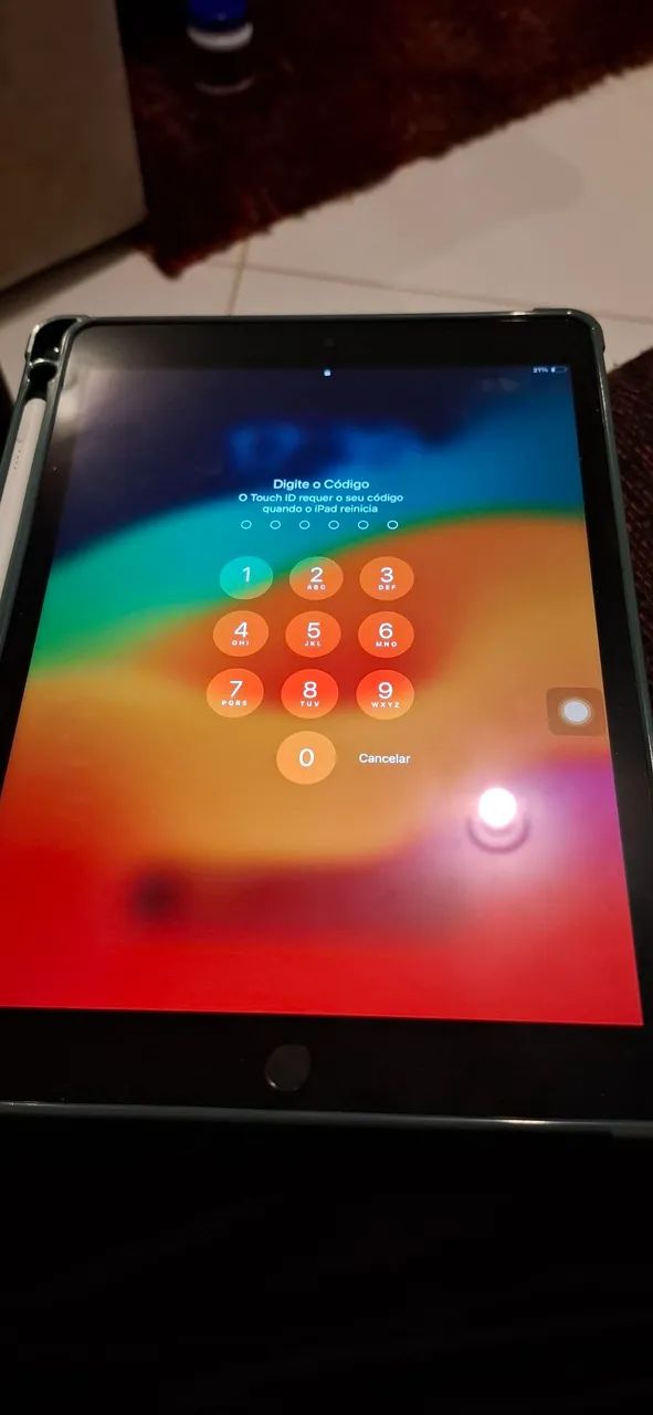 Ipad 9 geração.