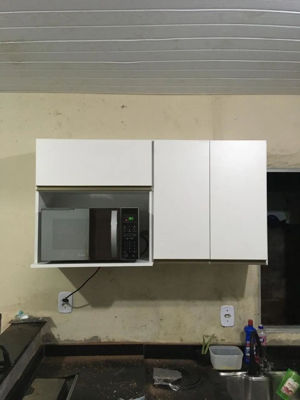 Armário de cozinha branco novo - Foto 5