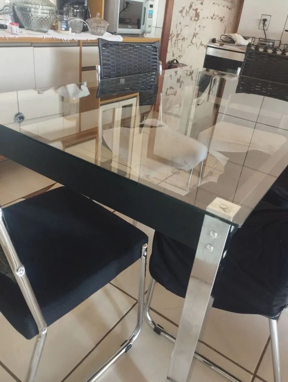 Mesa de jantar 6 cadeiras 64305477467393121