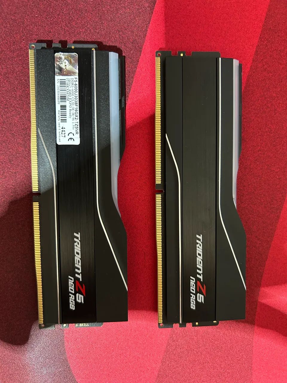 Memória ram ddr5 gskill ztrident cl30