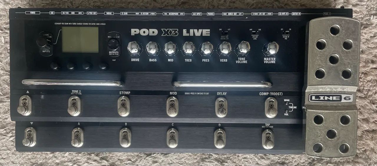 line 6 pod x3 live