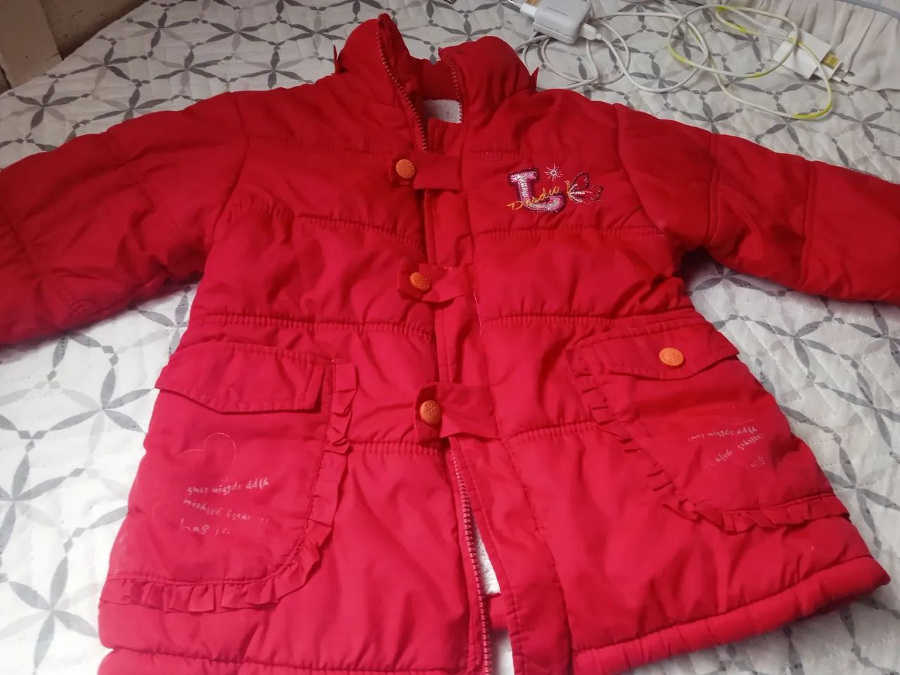 Casaco de inverno infantil