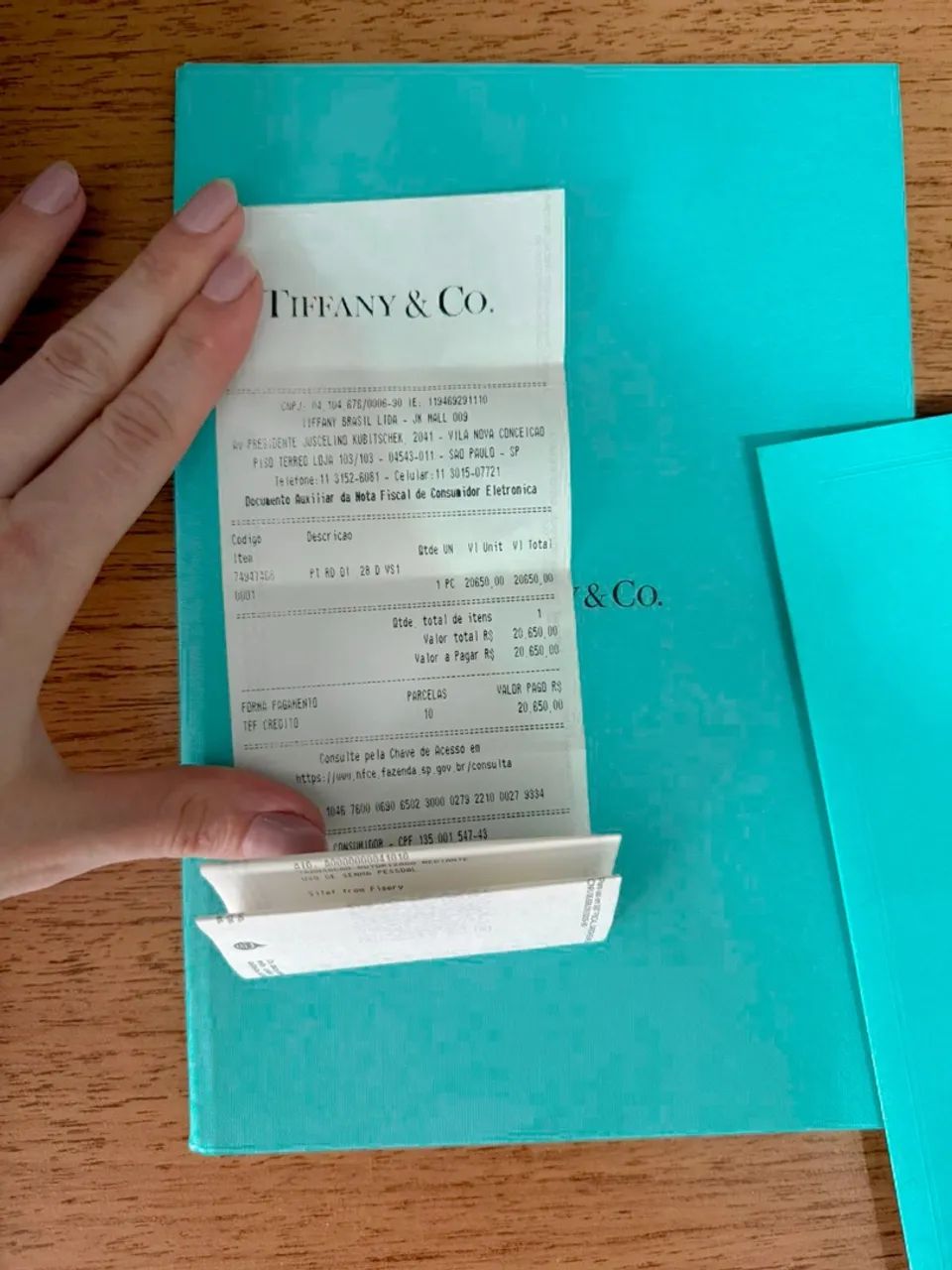 Diamante Tiffany & Co. 0,28 ct | Cor D | VS1 | Certificado Original | Raro e Exclusivo - Foto 4