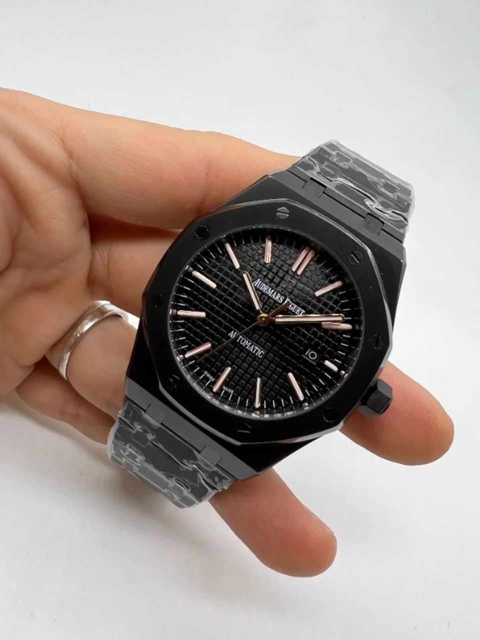 Audemars Aço Automatico Royal Oak - Foto 5