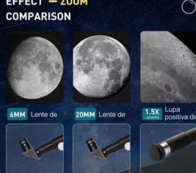 Telescópio astronômico F36050 novo na caixa - Foto 5